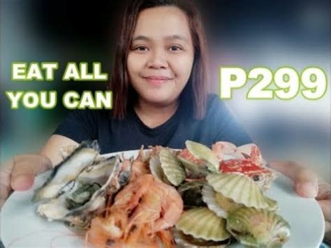P299 AMAZING SEAFOOD Buffet in Iloilo .